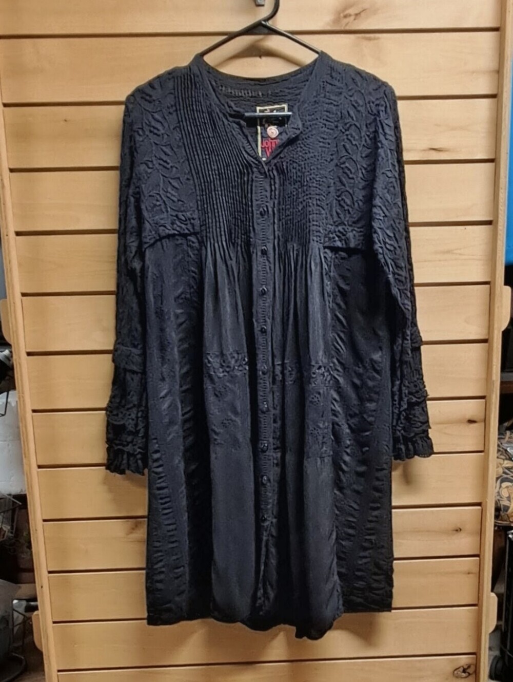 Johnny Was Semi Sheer Lace Dress Size S